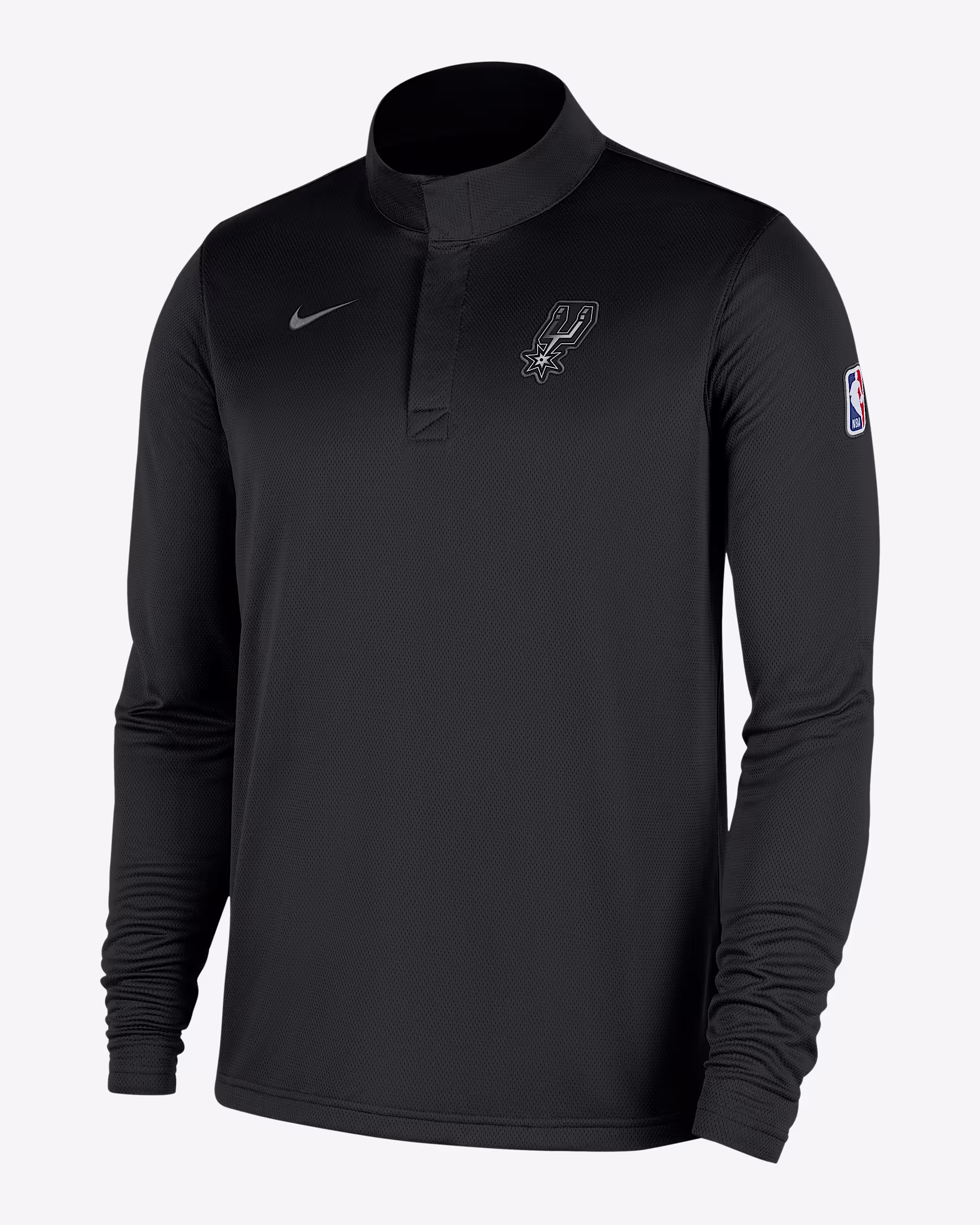 Мужской лонгслив Nike NBA SAS Black/Smoke Grey