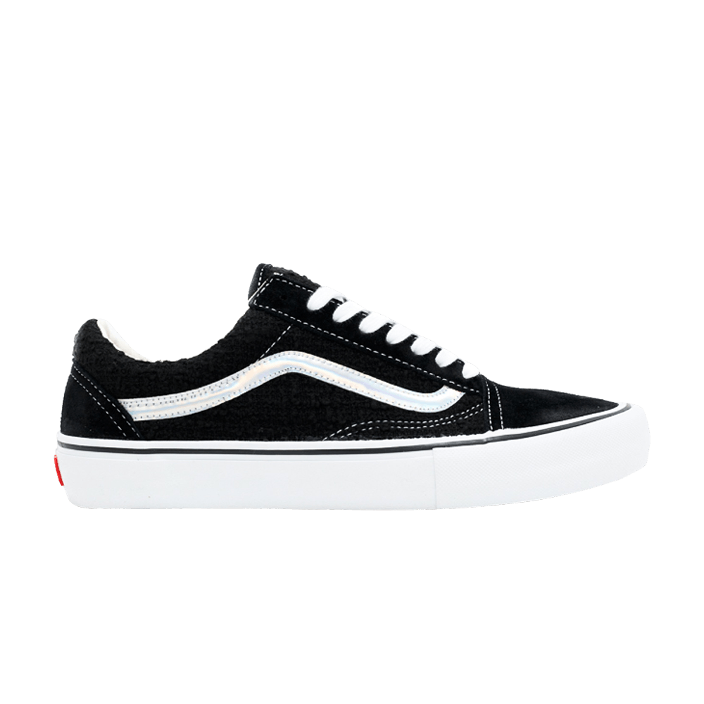 Кроссовки Vans Supreme x Old Skool Pro Iridescent 'Black'