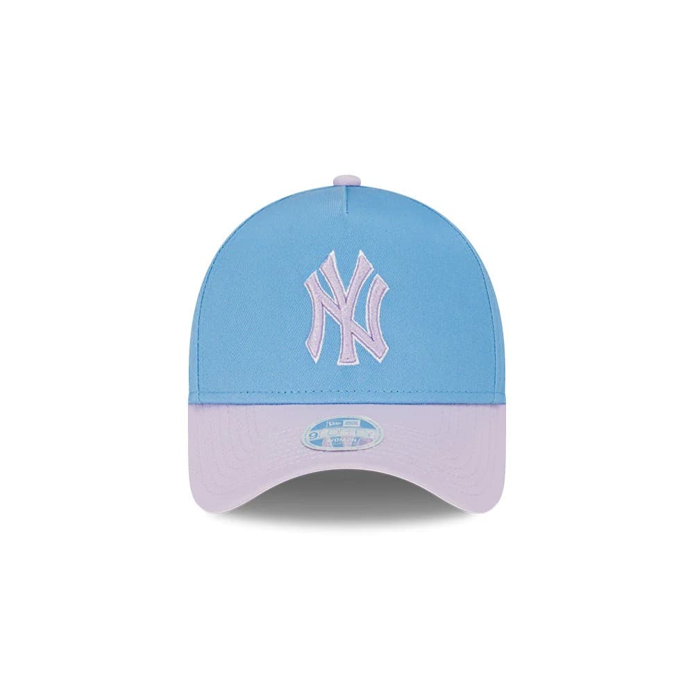 New-Era-New-York-Yankees-Lilac-Sky-9FORTY-A-Frame-Womens-MLB-Snapback-Hat-4