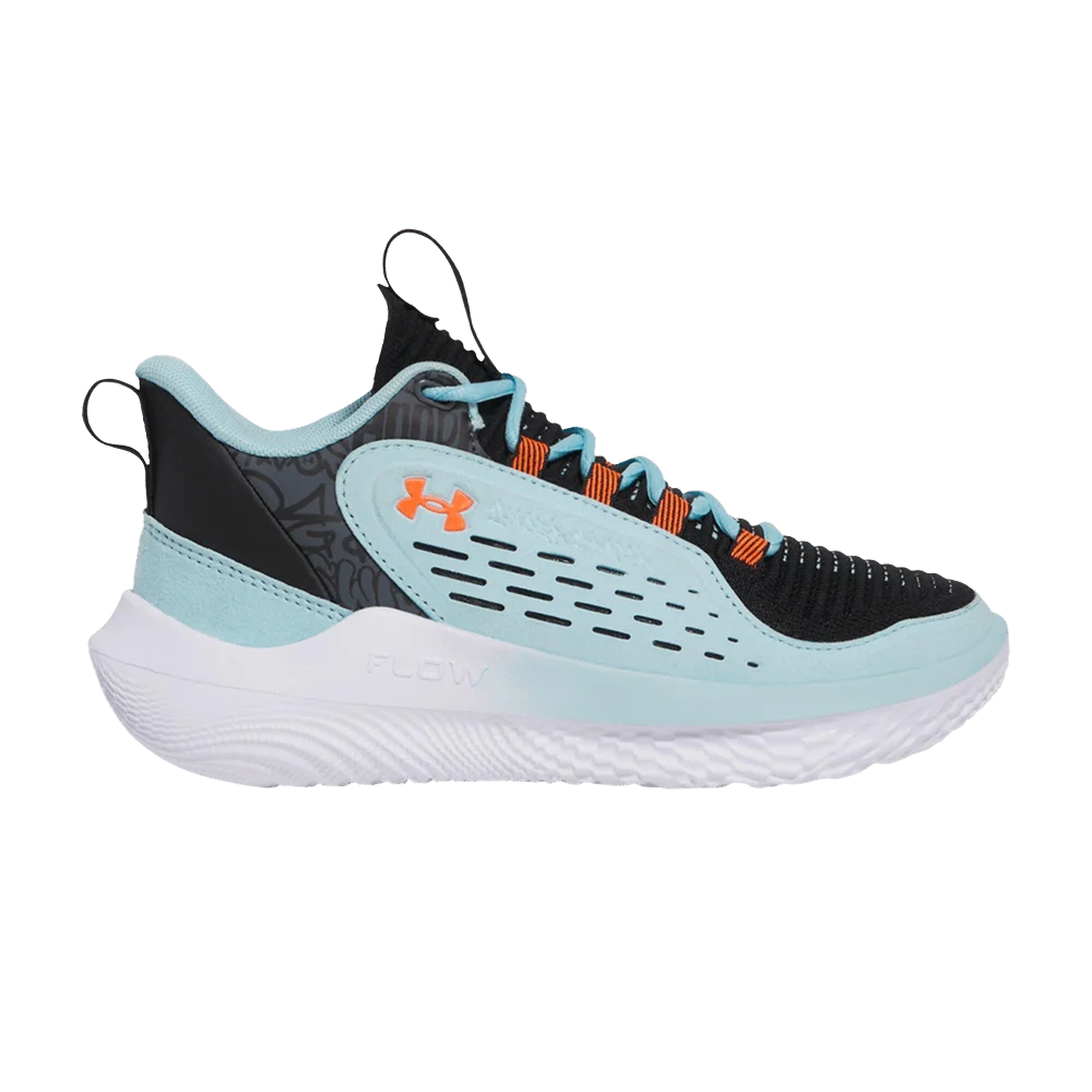 Кроссовки Under Armour Wmns Flow Breakthru 5 'UAA - Stream Black Blaze Orange'