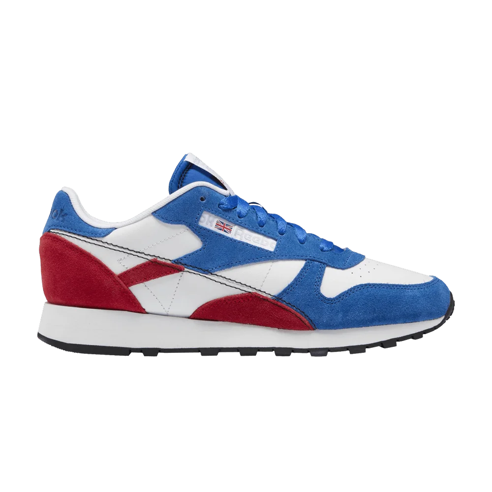 Кроссовки Reebok Classic Leather 'Make It Yours - Vector Blue Red'