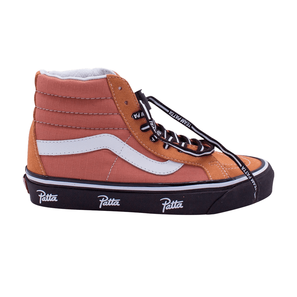 Кроссовки Vans Patta x Sk8-Hi 38 Reissue 'Langoustino'