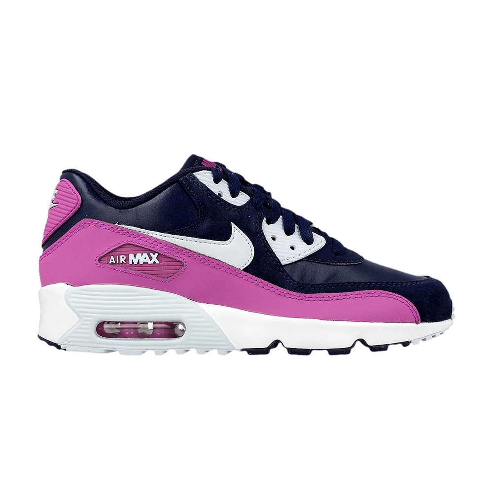Krossovki-Nike-Air-Max-90-Leather-GS-Midnight-Navy-1
