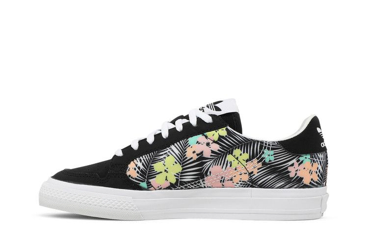 Кроссовки Adidas Continental Vulc J 'Black Floral'