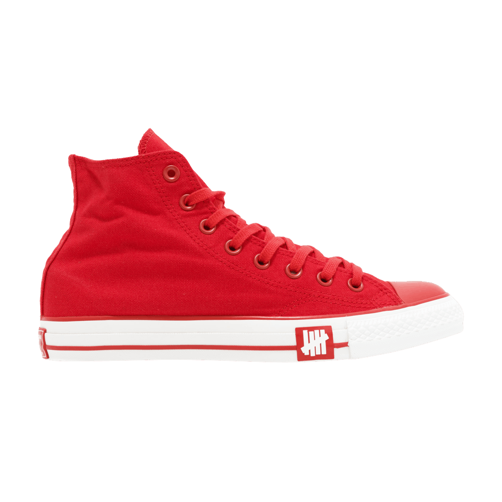 Кроссовки Undftd x Fragment x Converse CT Spec Hi Red