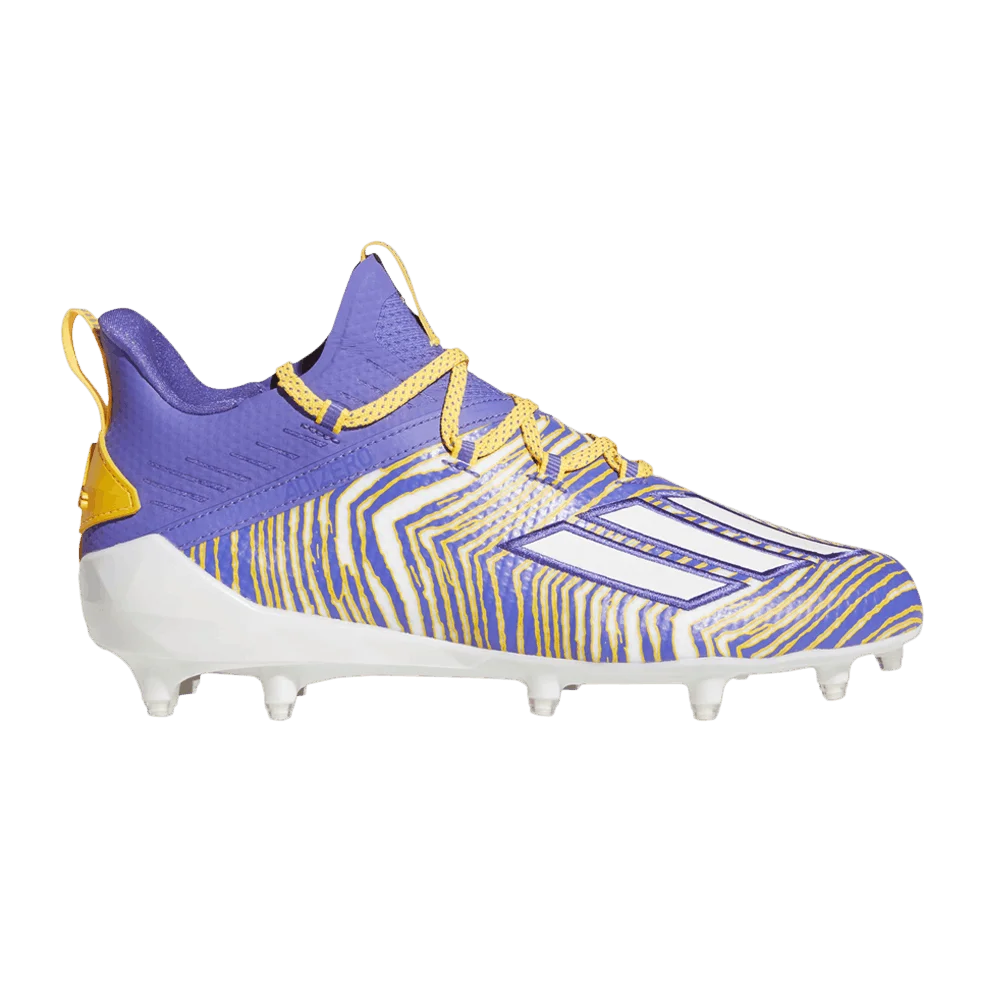 Кроссовки Zubaz x adidas Adizero 10 'Purple Solar Gold'