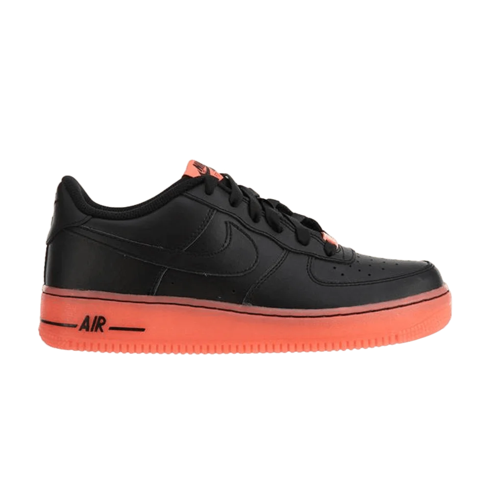 Krossovki-Nike-Air-Force-1-Premium-GS-Black-Hot-Lava