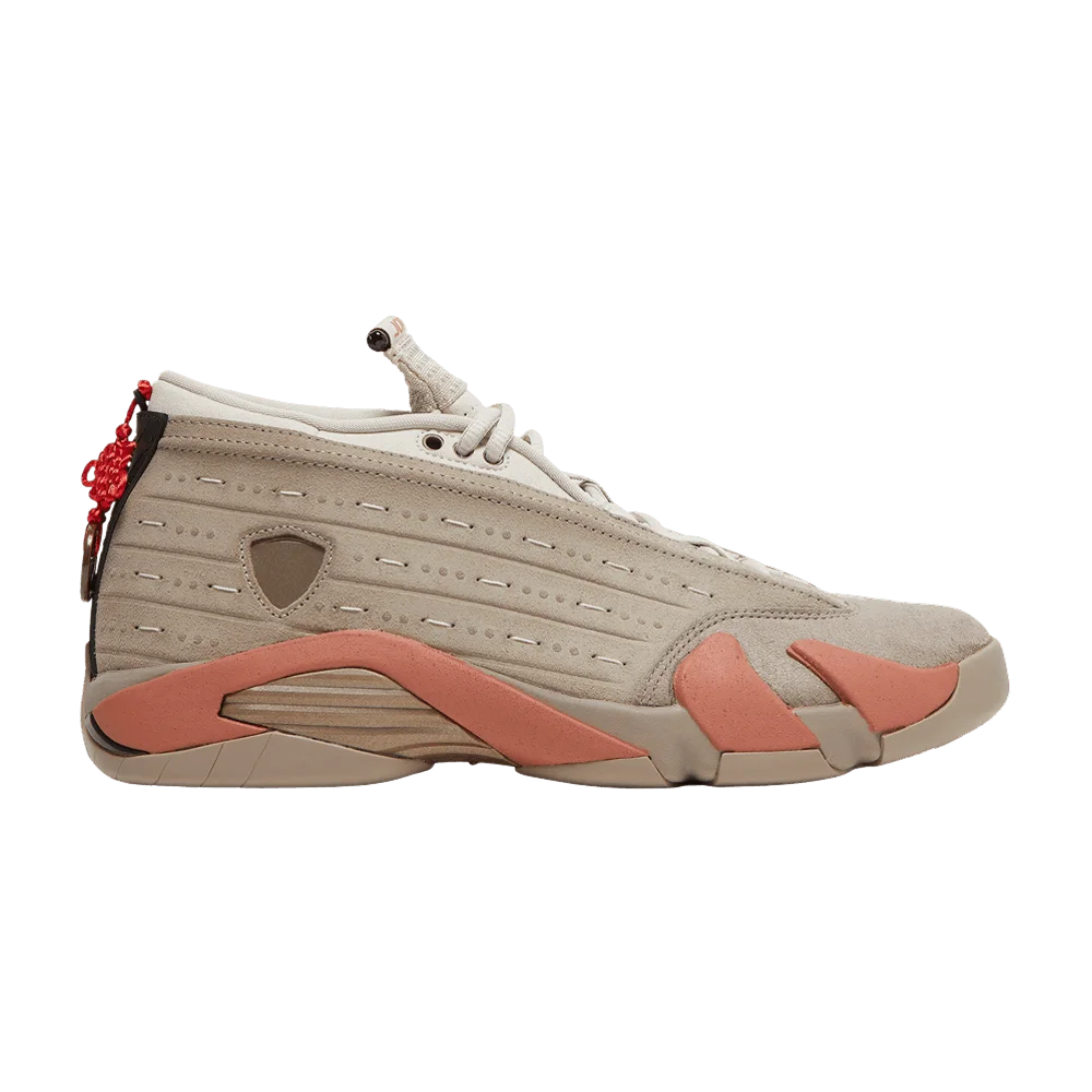 Krossovki-CLOT-x-Air-Jordan-14-Retro-Low-Terracotta-Sample