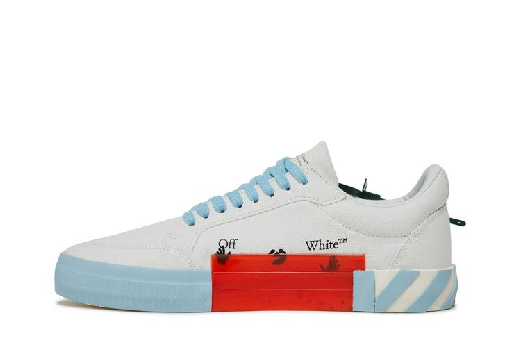 Кроссовки Off-White Vulc Sneaker 'White Light Blue'
