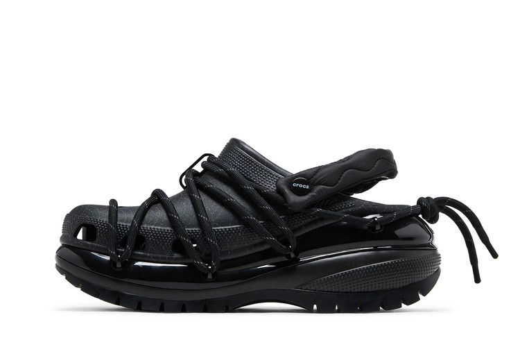 Кроссовки Crocs Rauw Alejandro x Mega Crush Clog 'Black'