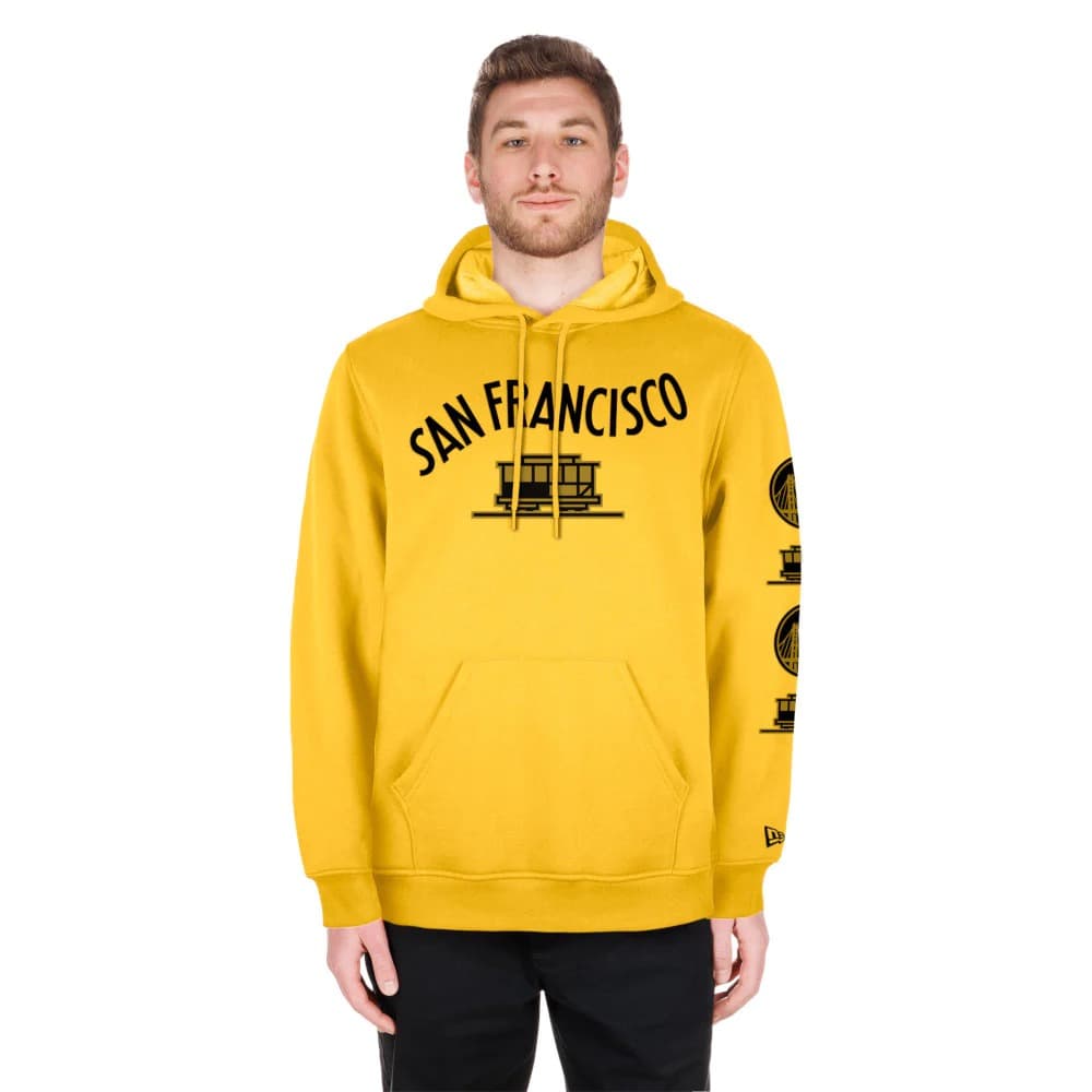 Худи New Era Golden State Warriors 2024 City Edition NBA Hoodie