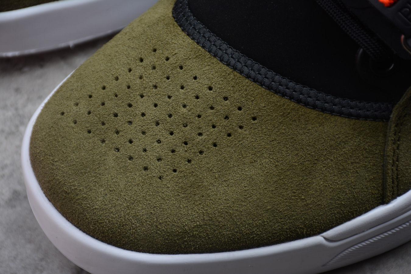 Кроссовки Nike Air Force 270 Medium Olive/Challenge Red