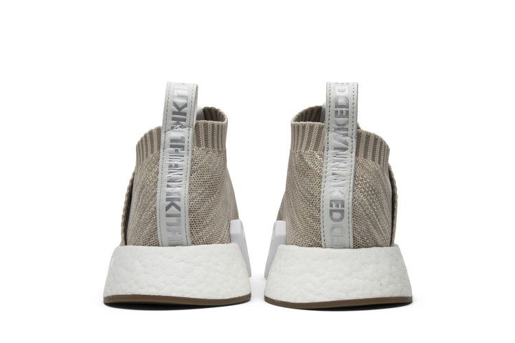 Кроссовки Kith x Naked x adidas NMD_CS2 Primeknit 'Tan'