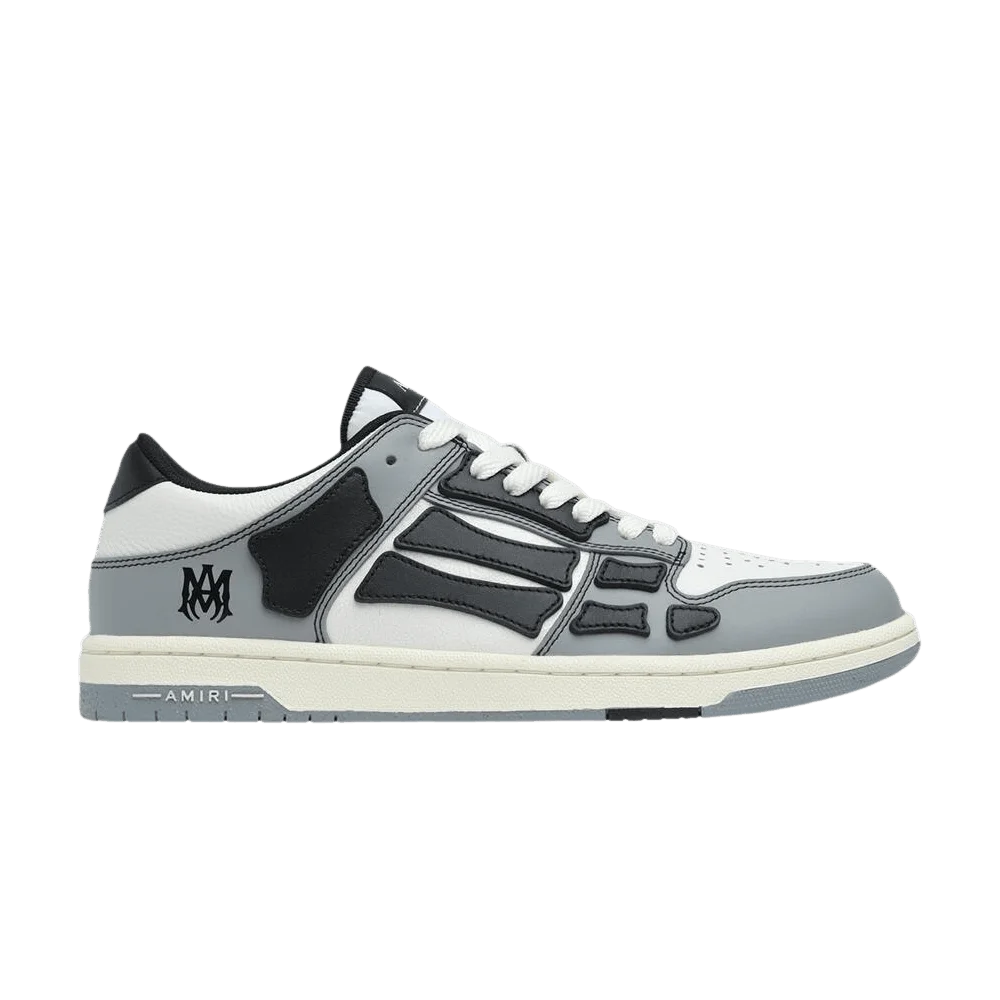 Krossovki-Amiri-Wmns-Skel-Top-Low-Varsity-Grey-Black