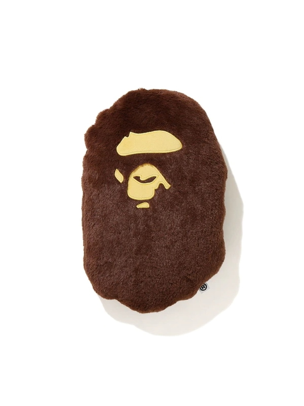 Подушка BAPE Ape Head Cushion Brown