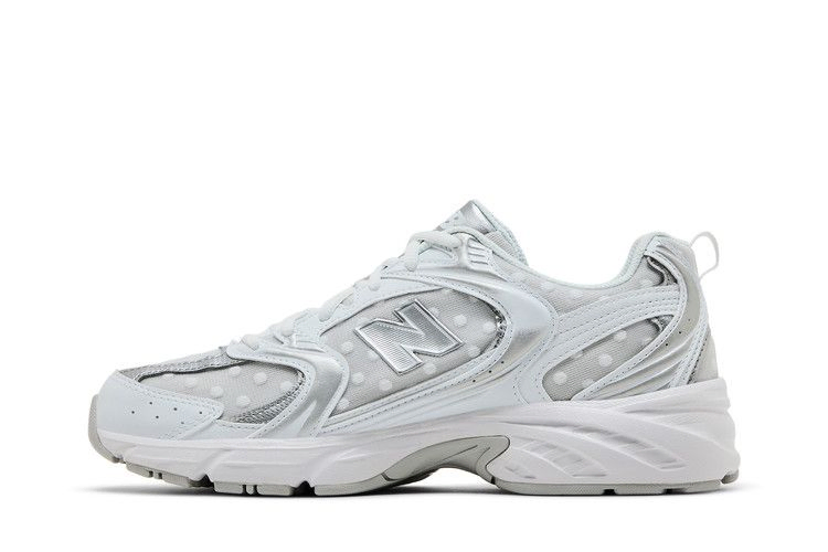 Кроссовки New Balance 530 'White Silver Metallic Polka Dots'