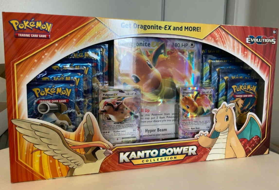 Карточная игра 2020 Pokemon TCG XY Evolutions Kanto Power Collection Dragonite-EX