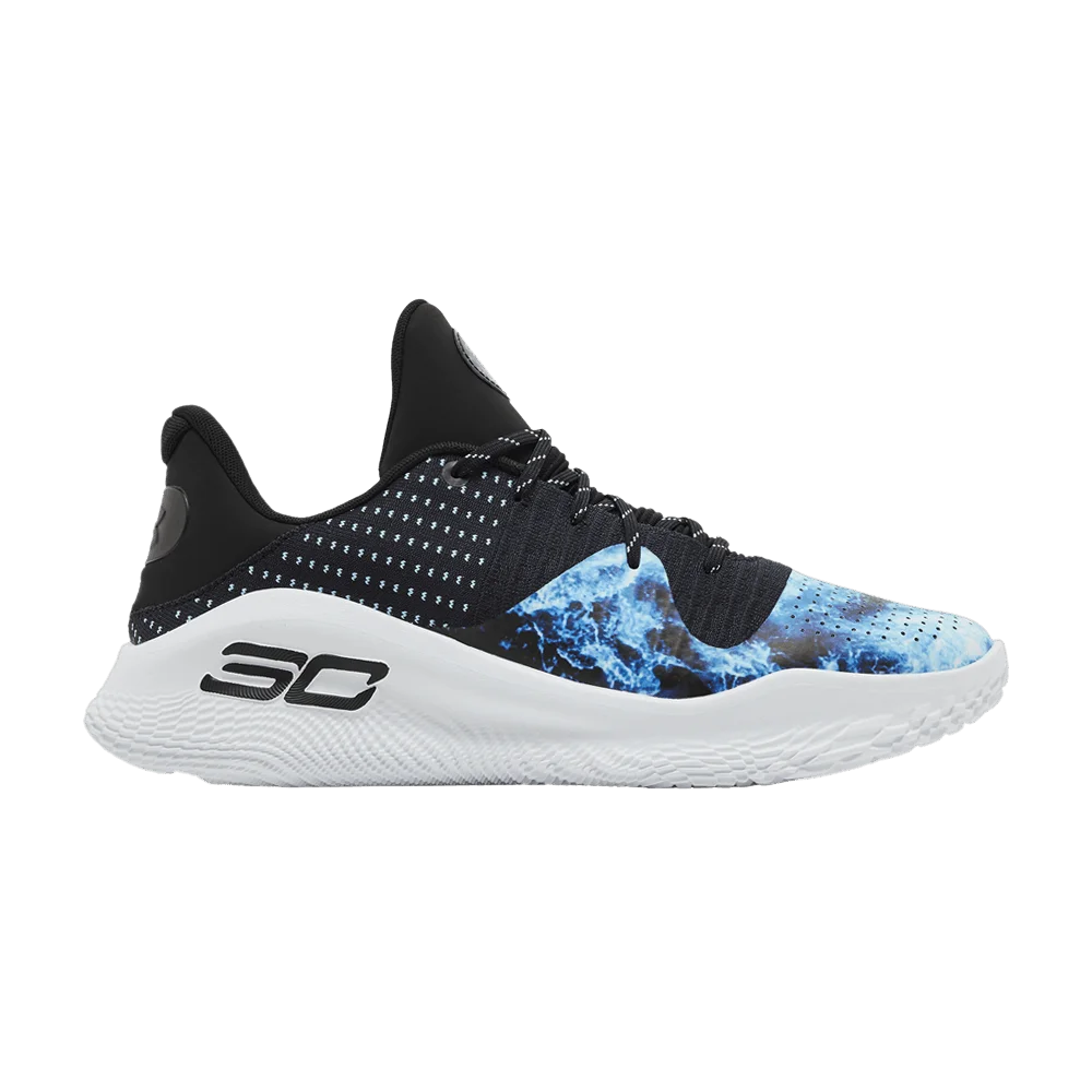Кроссовки Bruce Lee x Curry Brand Curry 4 Low FloTro 'Dark Water'