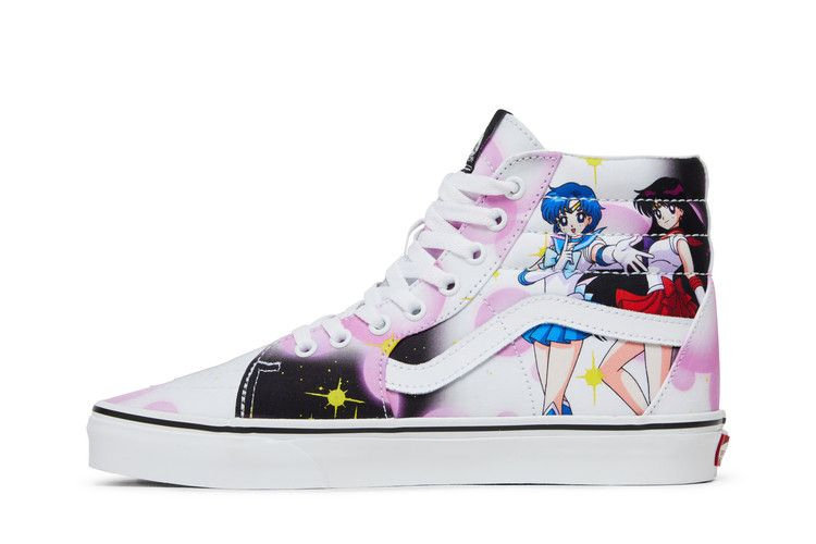 Кроссовки Sailor Moon x Vans Sk8-Hi 'Pretty Guardian - Black Pink'