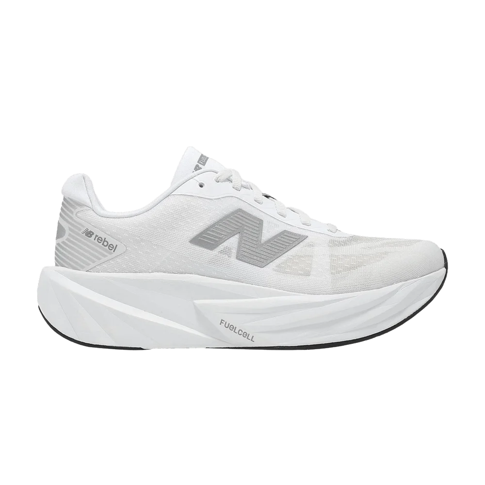 Кроссовки New Balance Wmns Fuelcell Rebel v5 Wide 'White Silver'