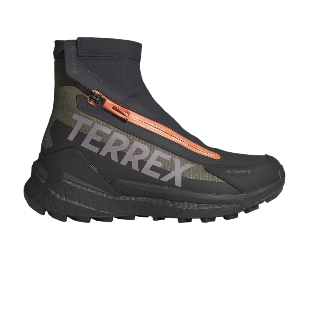 Кроссовки adidas Wmns Terrex Free Hiker 2 Cold.RDY GORE-TEX 'Black Olive Strata Amber'