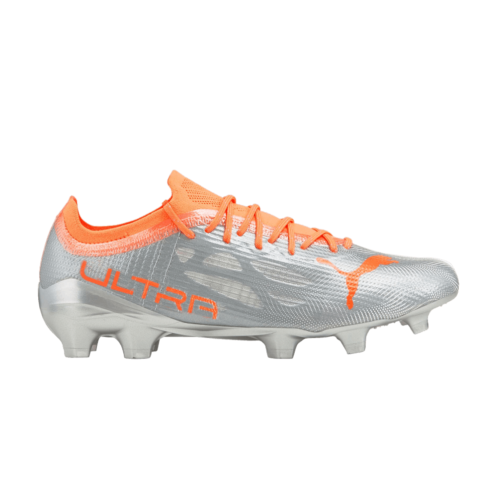 Кроссовки Puma Ultra 1.4 FG AG 'Diamond Silver Neon Citrus'
