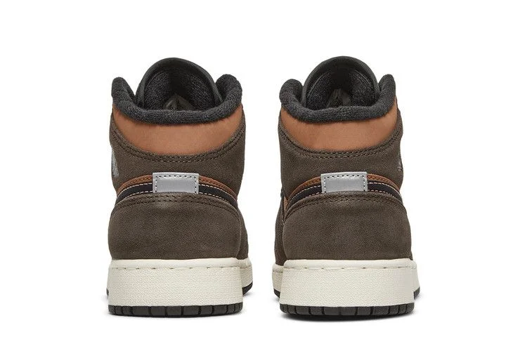 Кроссовки Air Jordan 1 Mid SE GS 'Earth Tone'