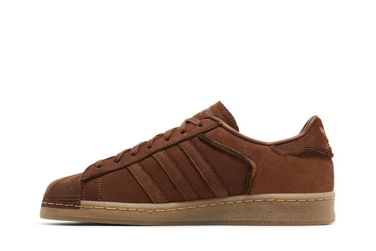 Кроссовки Adidas Superstar 82 Luxe 'Preloved Brown Gum'