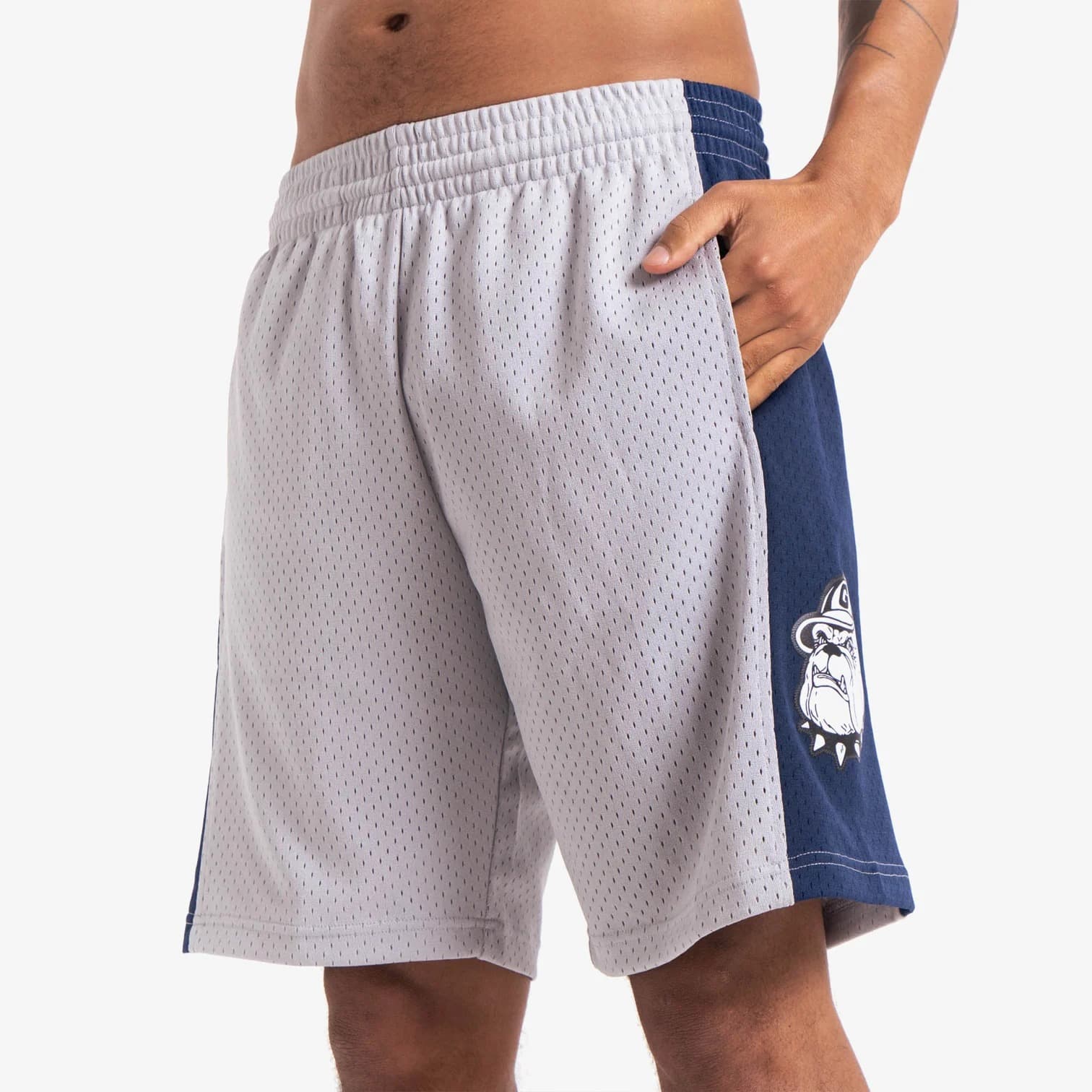 Спортивные шорты Mitchell & Ness Georgetown Hoyas 1992-93 Hardwood Classics Throwback Swingman NCAA Shorts