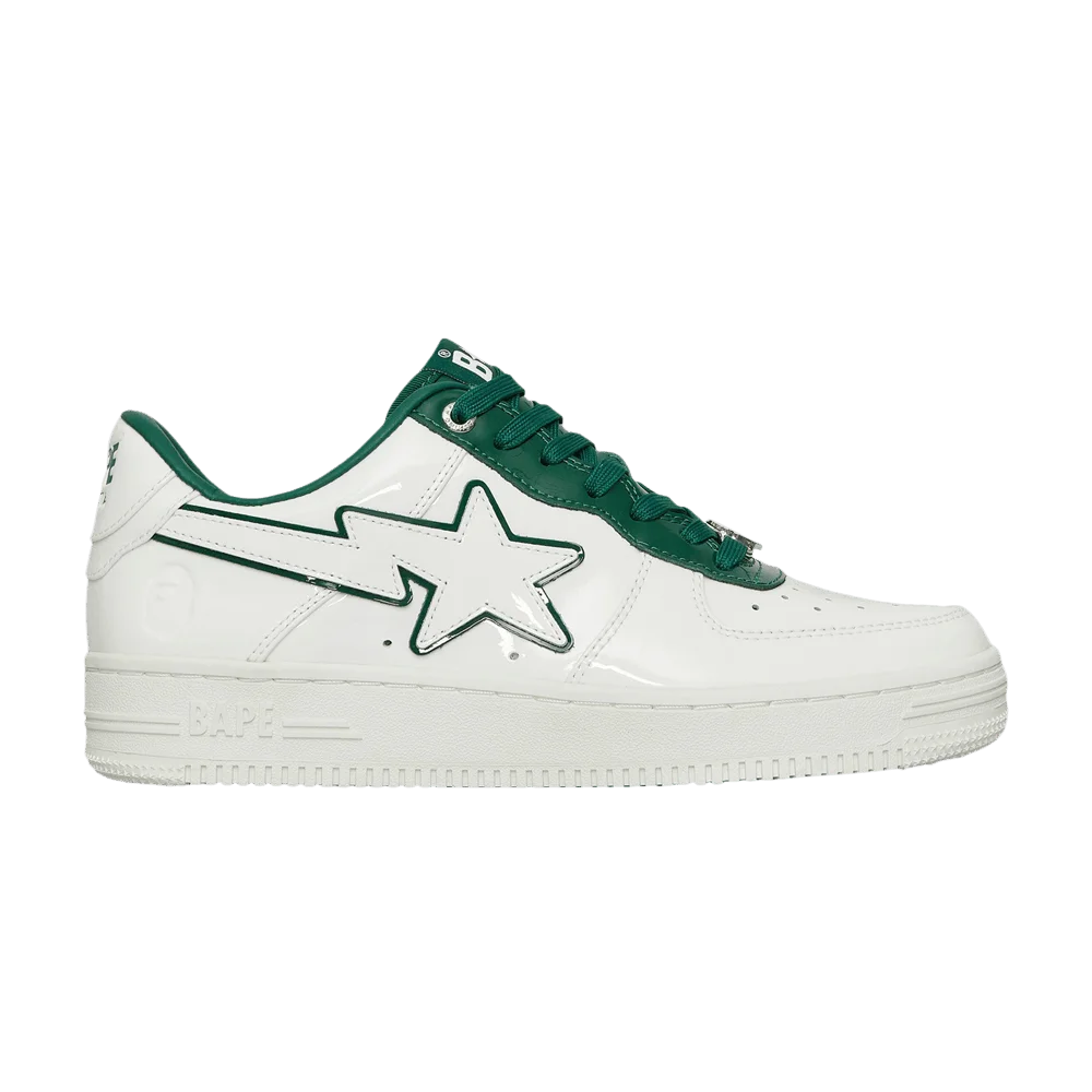 Krossovki-Wmns-Bapesta-8-M1-White-Green