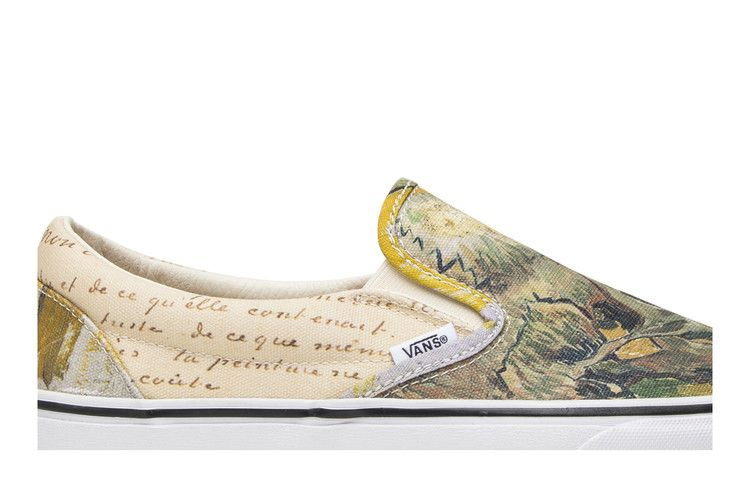 Кроссовки Vans Vincent Van Gogh x Slip-On 'Skull'