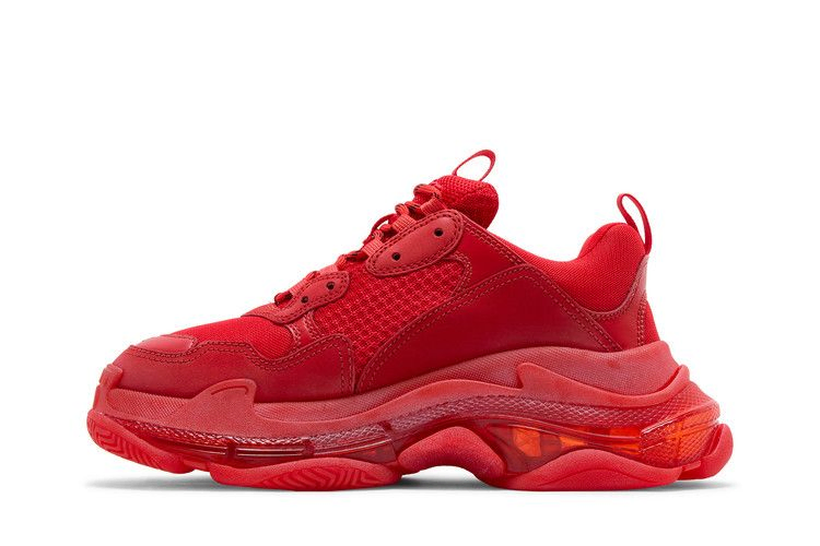 Кроссовки Balenciaga Triple S Sneaker 'Clear Sole - Red'