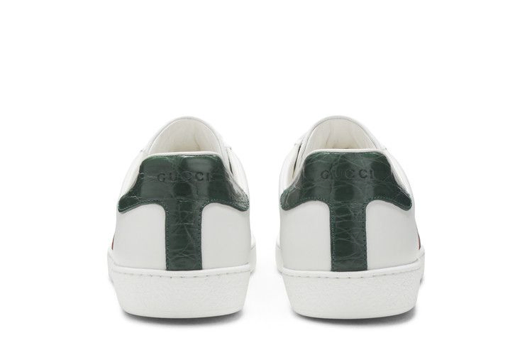 Кроссовки Gucci Ace Leather 'White'