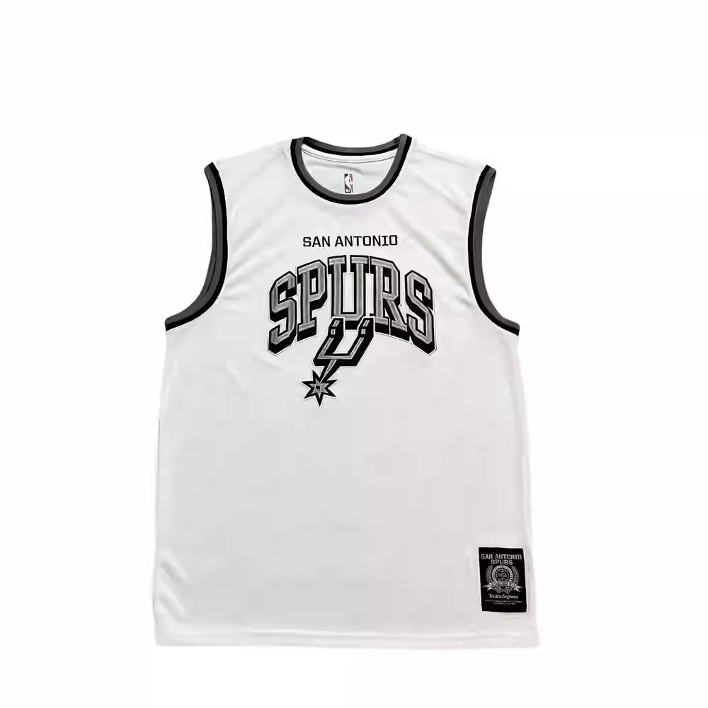 Buck-Up-San-Antonio-Spurs-White-Jersey