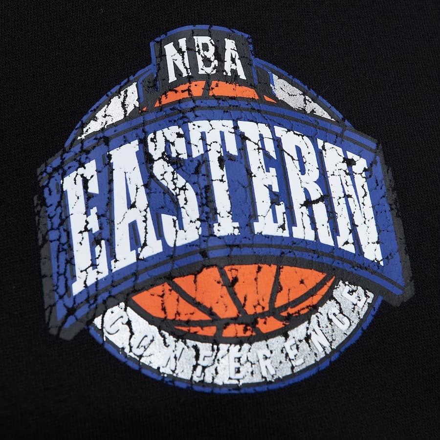 Худи Mitchell & Ness Black Purple Toronto Raptors Team OG Fleece Pullover Hoodie