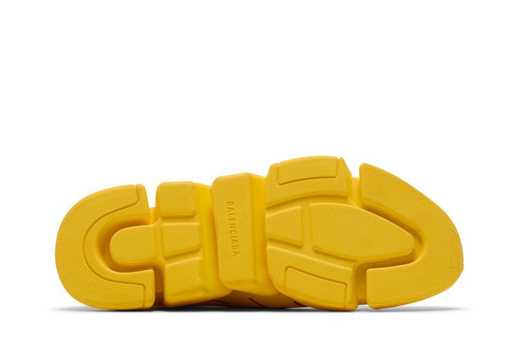 Кроссовки Balenciaga Speed 2.0 Sneaker 'Allover Logo - Yellow'