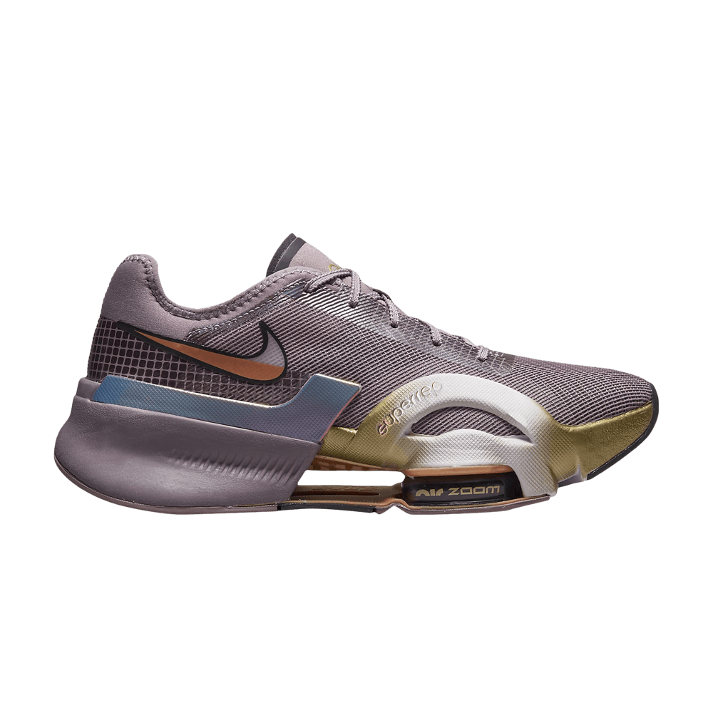 Кроссовки Nike Wmns Air Zoom SuperRep 3 Premium 'Purple Smoke Metallic Copper'