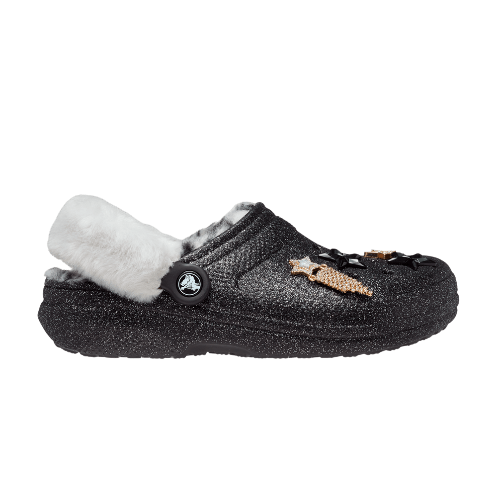 Кроссовки Crocs Classic Lined Clog 'Disco Glitter'