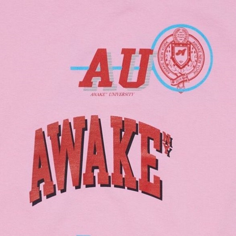 Футболка Awake University Tee Pink