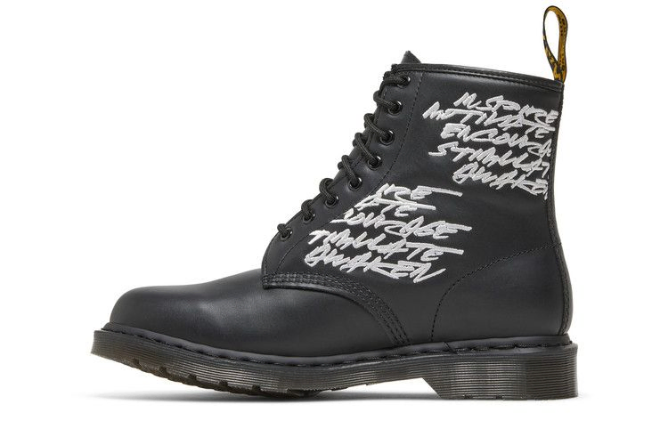 Futura Laboratories x Dr. Martens 1460 'Embroidered Black'