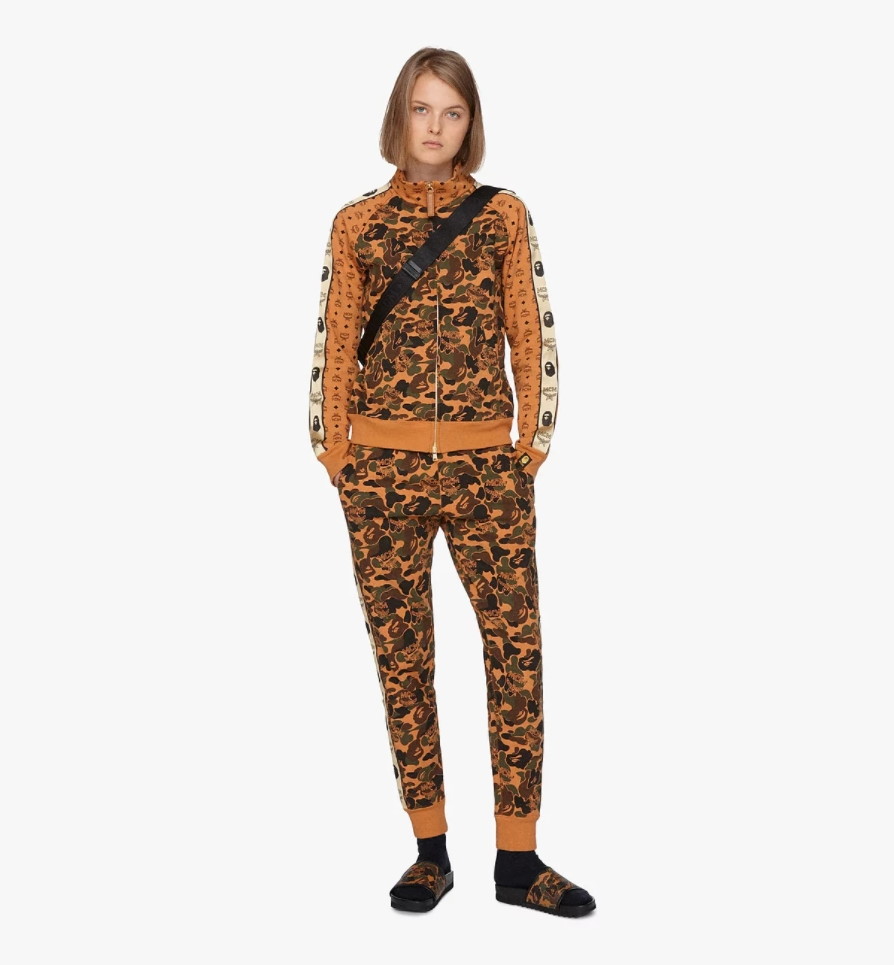 Сланцы A Bathing Ape x MCM Visetos Slide Camo
