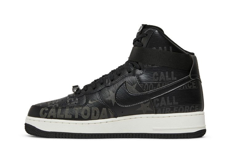 Кроссовки Nike Air Force 1 High '07 Premium 'Toll Free Pack - Black'
