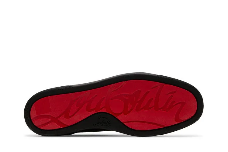 Кроссовки Christian Louboutin Louis Junior Flat Low 'Black'