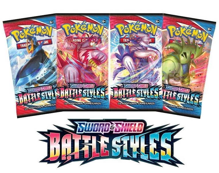 Карточная игра 2021 Pokemon TCG Sword & Shield Battle Styles Booster Box