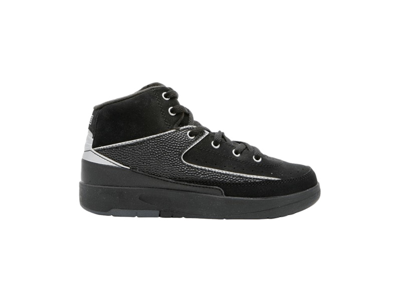 Кроссовки Jordan 2 Retro PS Black Metallic Silver
