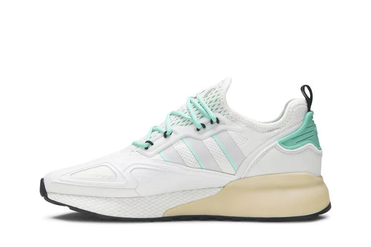Кроссовки Adidas ZX 2K Boost 'Grey Hi-Res Green'