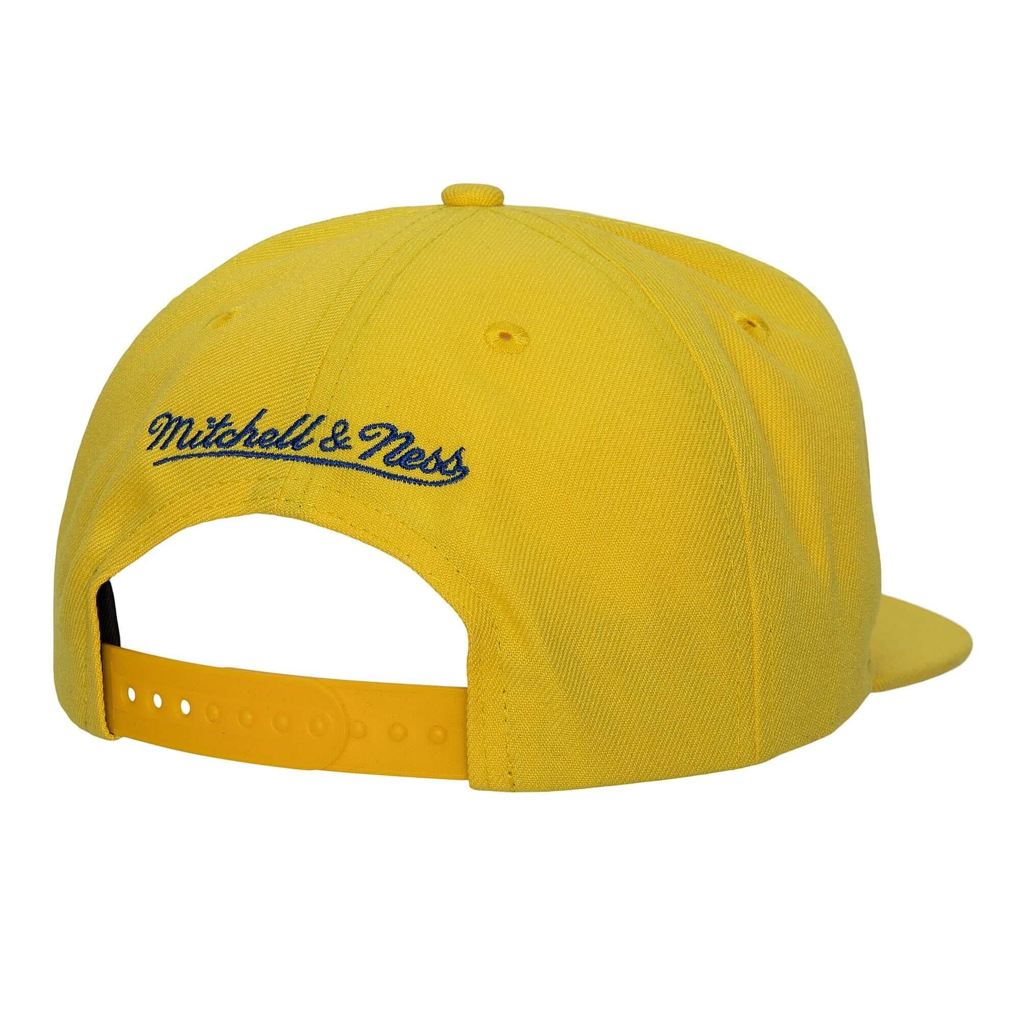 Бейсболка Mitchell & Ness Shark Bite Snapback Golden State Warriors Hat