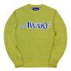 Awake-Logo-Knit-Knit-Sweater-Lime-Green-100x100