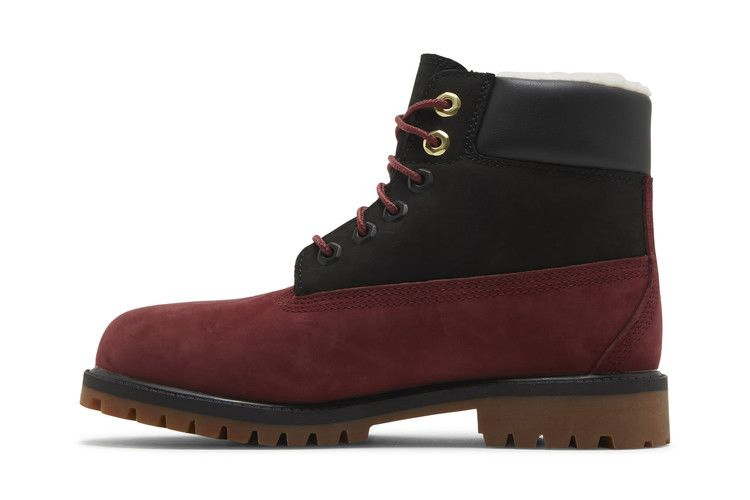 Кроссовки Timberland 6 Inch Premium Shearling Boot Junior 'Syrah Black'