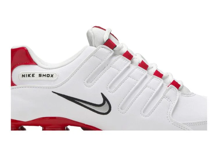 Кроссовки Nike Shox NZ 'White University Red'
